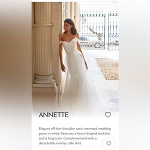 NEW Milla Nova Annette Tulle Overskirt